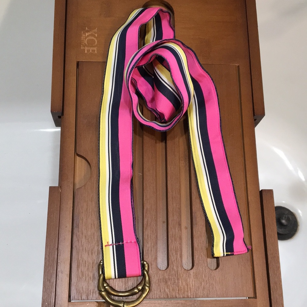 J. Crew Stripe Belt